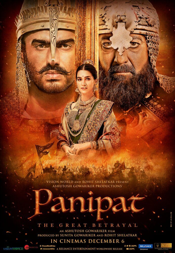 Panipat Jangi Uzbek tilida Hind kino