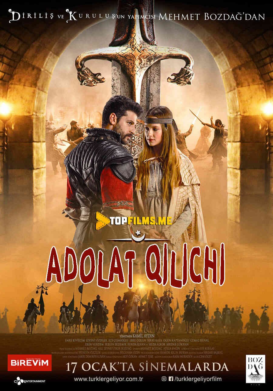 Turklar keladi: Adolat qilichi Uzbek tilida